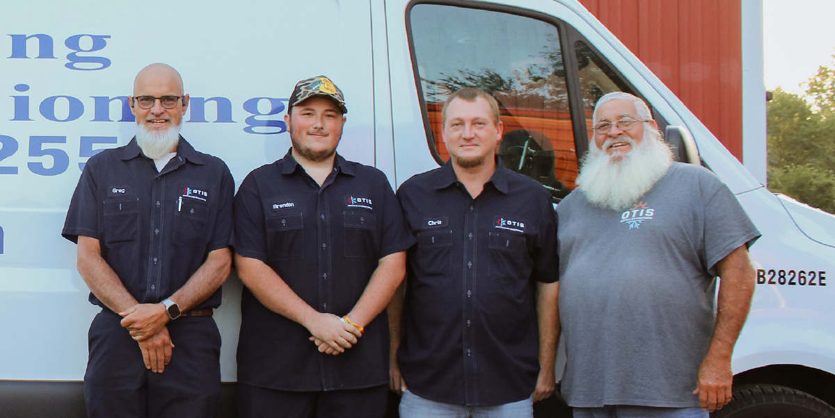 Indoor air quality services from Otis Heating & Air Conditioning